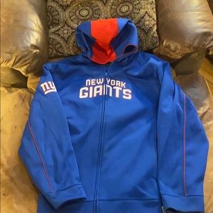 New York Giants Zip up Reebok hoodie XXL